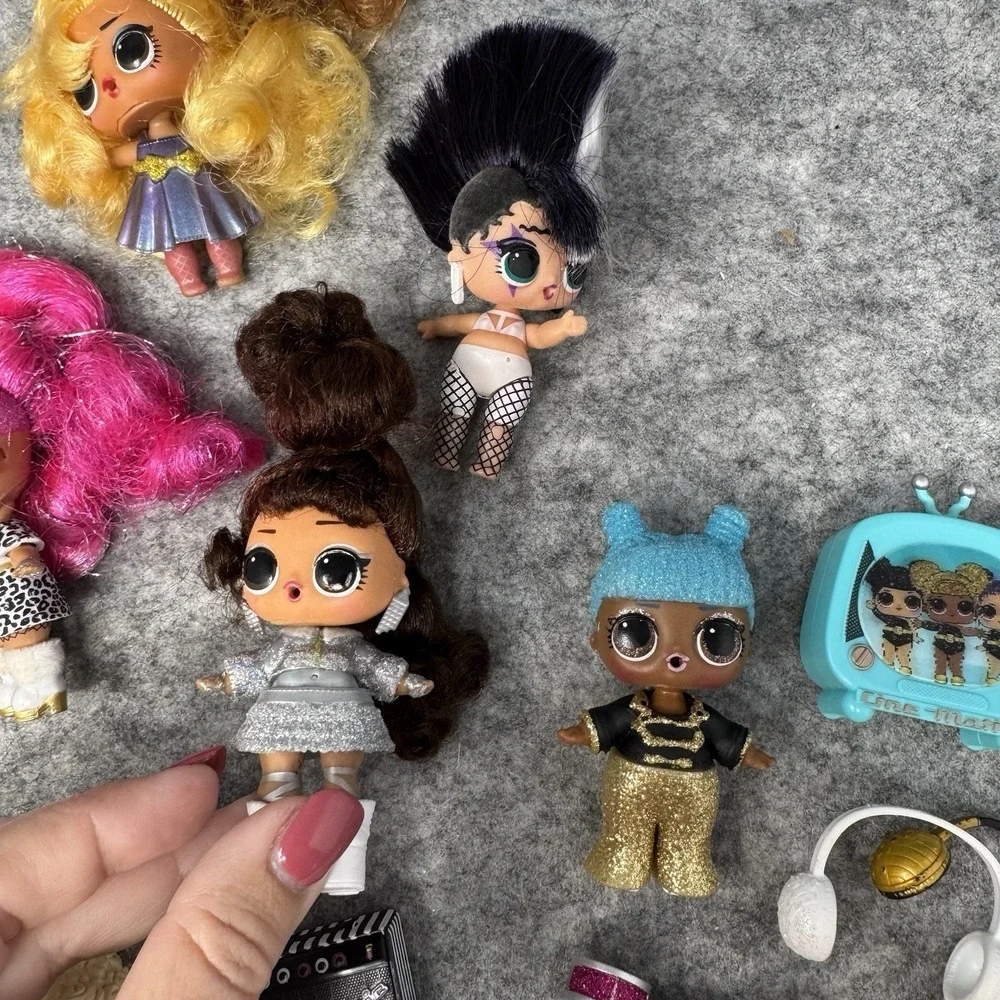 LOL Surprise Dolls Collection Lot of 42 OMG Pet Boy Accessories